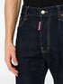 logo-patch slim-leg jeans